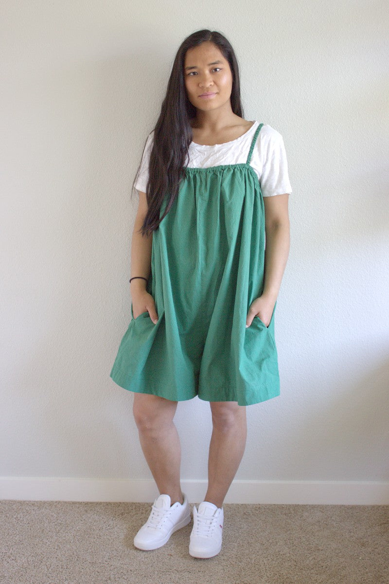 oversized rompers with pockets